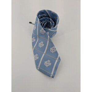 Eagles Wings UNC Tar Heels Neck Tie North Carolina Blue Polyester 58‎ x 3.5